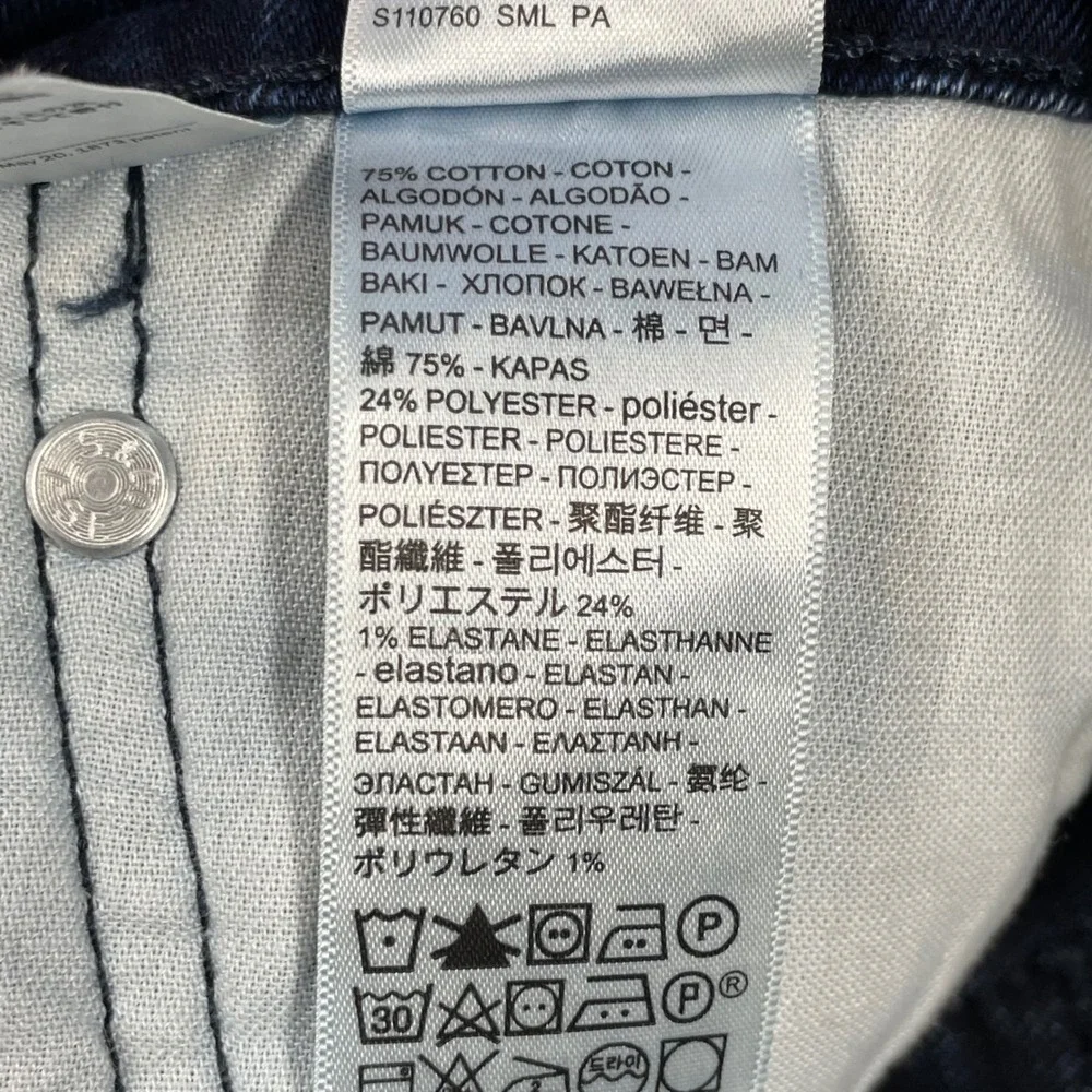 Levi's Blue 550 Relaxed Fit Tapered Leg Jeans Mens 38x34